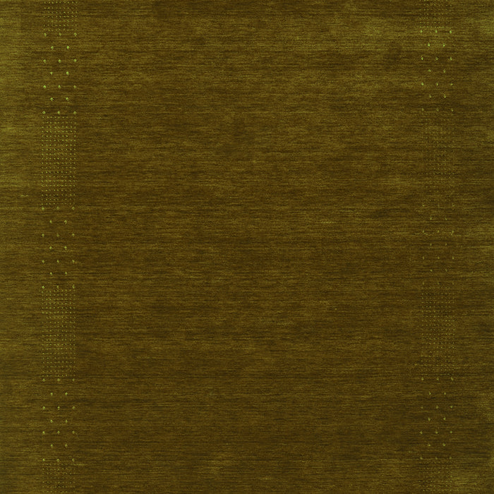 Serging Thickness of Machine Washable Abstract Green Contemporary Area Rugs, wshcon2357grn