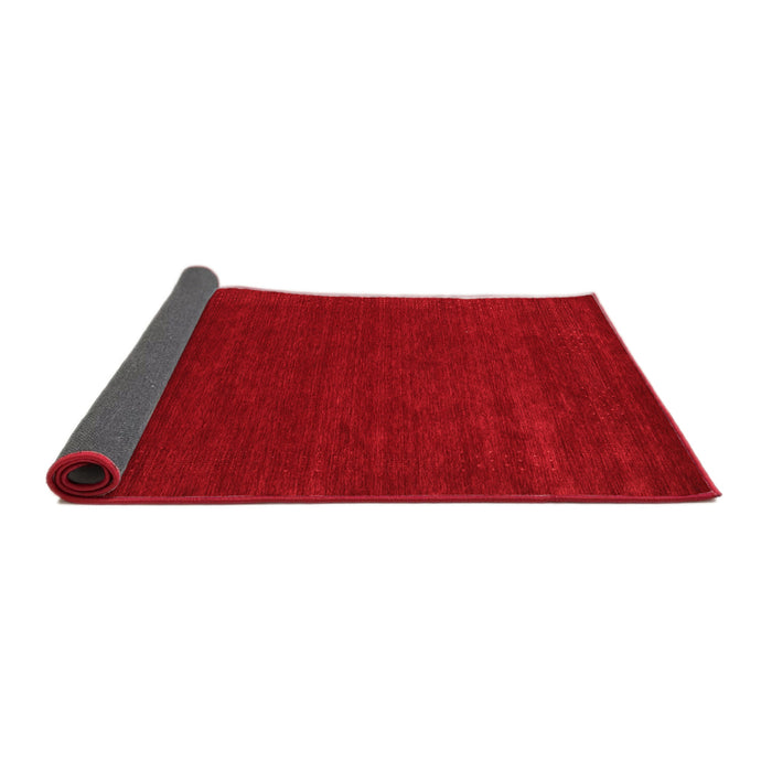 Abstract Red Contemporary Area Rugs