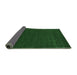 Sideview of Abstract Emerald Green Contemporary Rug, con2357emgrn