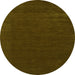 Square Abstract Green Contemporary Rug, con2357grn