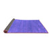 Sideview of Abstract Purple Contemporary Rug, con2358pur