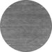 Square Abstract Gray Contemporary Rug, con2358gry