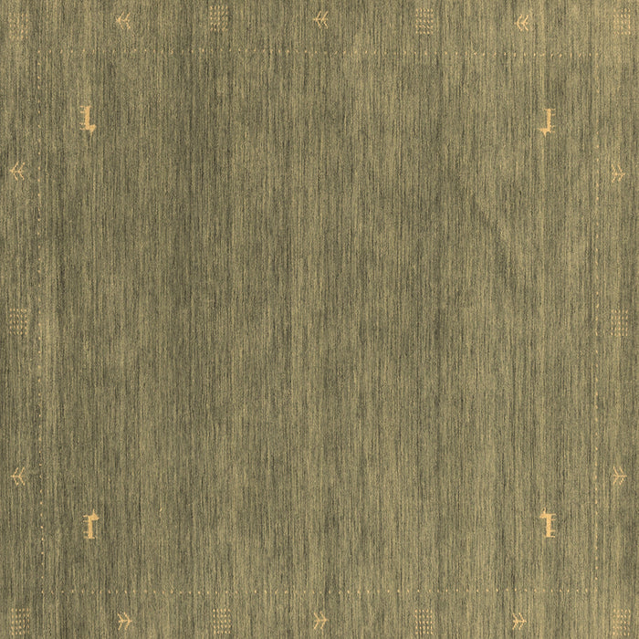 Square Machine Washable Abstract Brown Contemporary Rug, wshcon2358brn