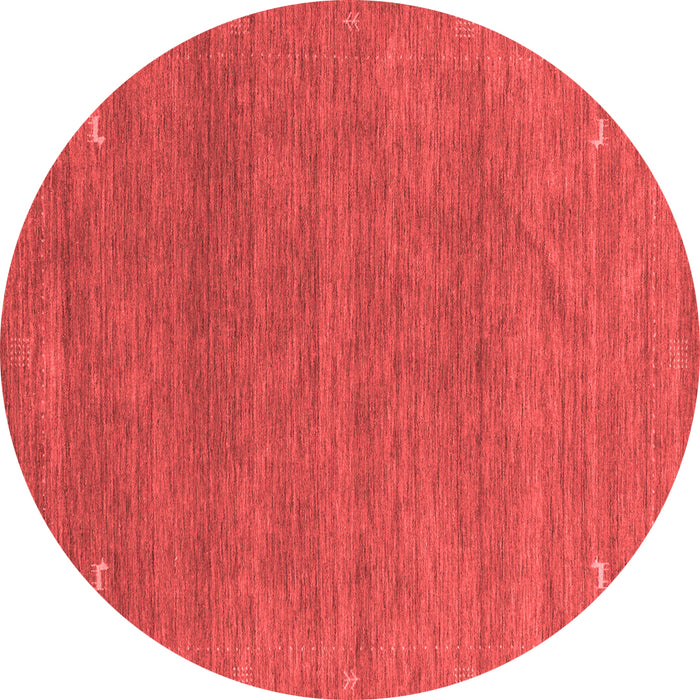 Machine Washable Abstract Red Contemporary Rug, wshcon2358red