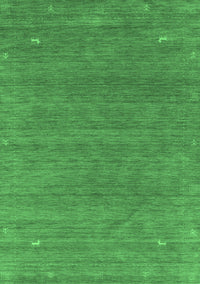 Abstract Emerald Green Contemporary Rug, con2358emgrn