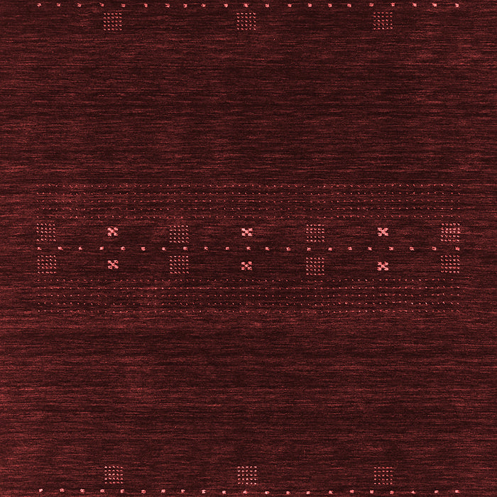 Machine Washable Abstract Red Contemporary Rug, wshcon2359red