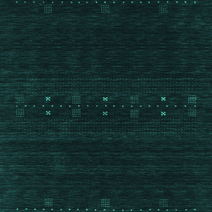 Abstract Turquoise Contemporary Rug, con2359turq