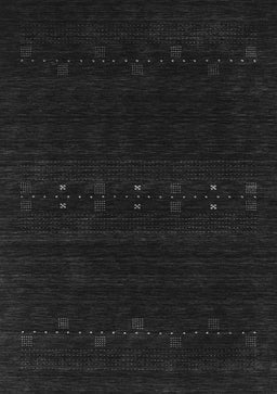 Abstract Gray Contemporary Rug, con2359gry