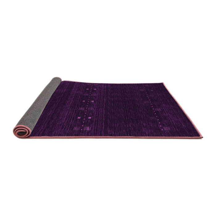 Sideview of Abstract Pink Contemporary Rug, con2359pnk