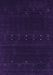 Machine Washable Abstract Purple Contemporary Area Rugs, wshcon2359pur