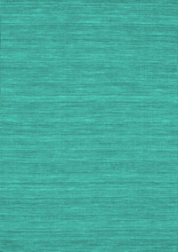 Abstract Turquoise Contemporary Rug, con235turq