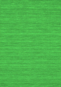 Abstract Green Contemporary Rug, con235grn