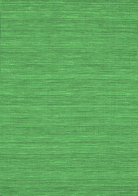 Abstract Emerald Green Contemporary Rug, con235emgrn