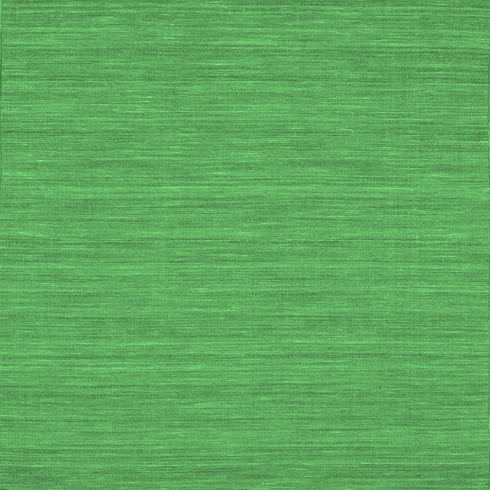 Square Machine Washable Abstract Emerald Green Contemporary Area Rugs, wshcon235emgrn