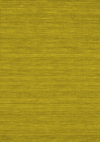 Abstract Yellow Contemporary Rug, con235yw