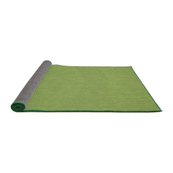 Thickness of Contemporary Green Modern Rug, con236