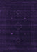 Abstract Purple Contemporary Rug, con2360pur