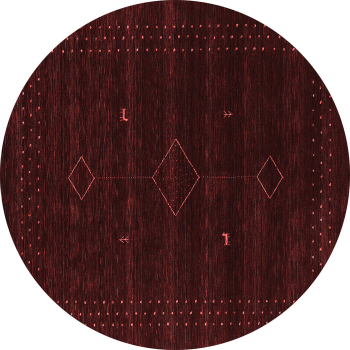 Abstract Red Contemporary Rug, con2360red