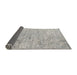 Thickness of Contemporary Pale Silver Gray Modern Rug, con2361