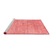 Contemporary Red Washable Rugs