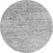 Machine Washable Abstract Gray Contemporary Rug, wshcon2361gry