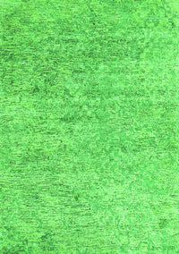 Abstract Green Contemporary Rug, con2361grn