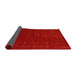 Thickness of Contemporary Red Modern Rug, con2362