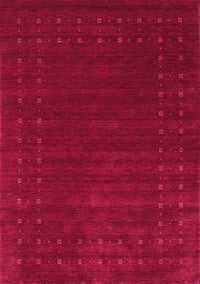 Abstract Pink Contemporary Rug, con2362pnk