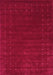 Abstract Pink Contemporary Rug, con2362pnk