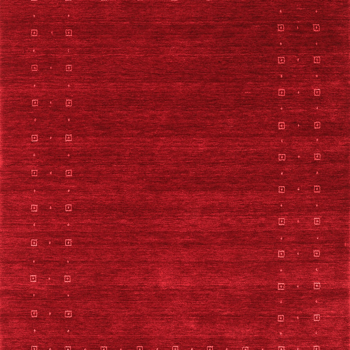 Machine Washable Abstract Red Contemporary Rug, wshcon2362red