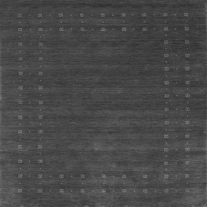 Serging Thickness of Abstract Gray Contemporary Rug, con2362gry