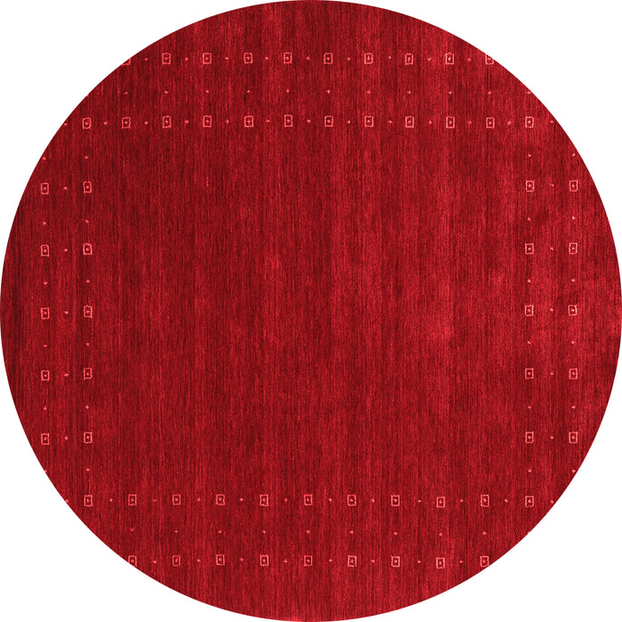 Machine Washable Abstract Red Contemporary Rug, wshcon2362red