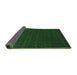 Sideview of Abstract Emerald Green Contemporary Rug, con2362emgrn