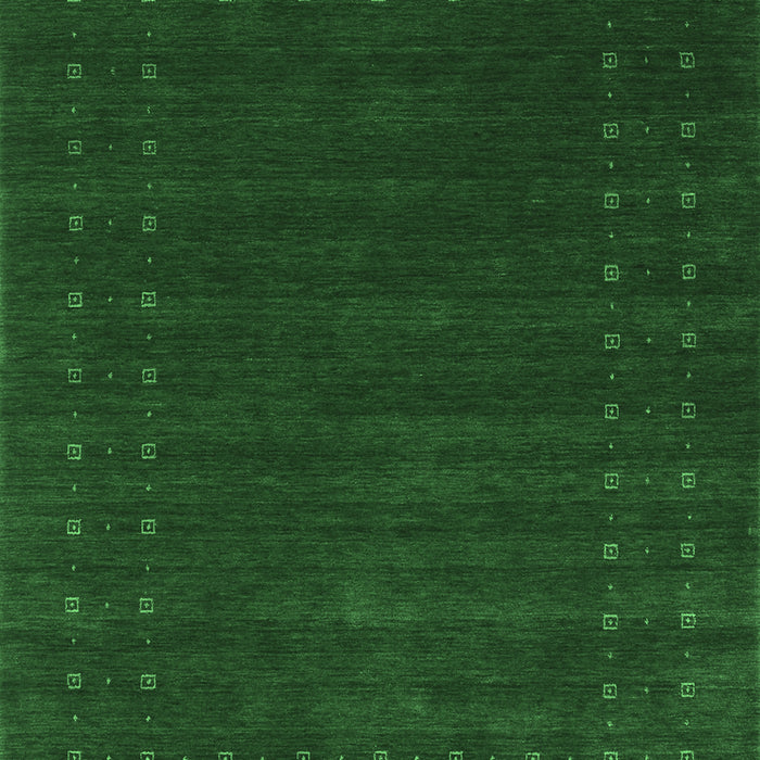 Machine Washable Abstract Emerald Green Contemporary Area Rugs, wshcon2362emgrn