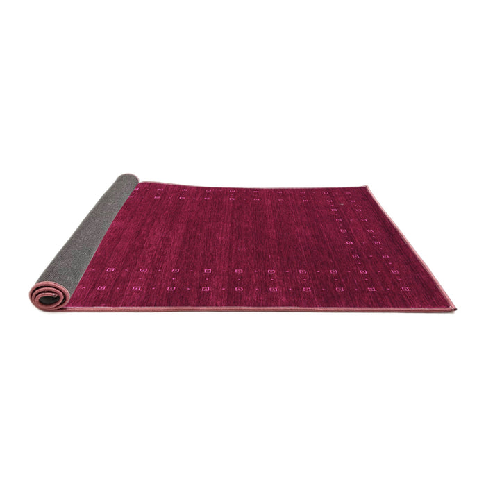 Sideview of Abstract Purple Contemporary Rug, con2362pur