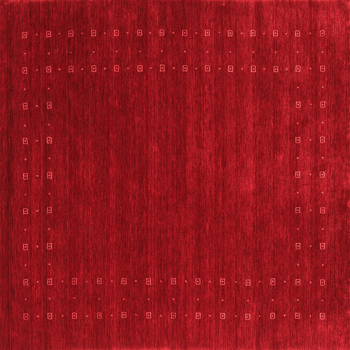 Machine Washable Abstract Red Contemporary Rug, wshcon2362red