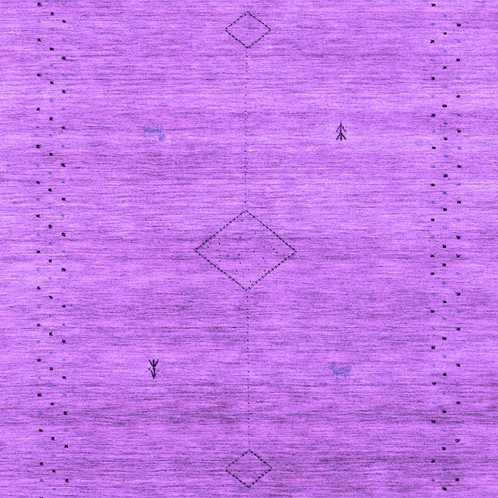 Machine Washable Abstract Purple Contemporary Area Rugs, wshcon2363pur