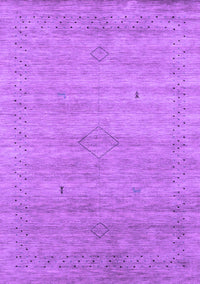 Abstract Purple Contemporary Rug, con2363pur