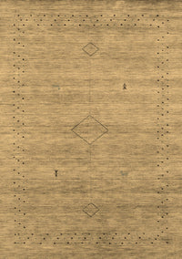 Abstract Brown Contemporary Rug, con2363brn