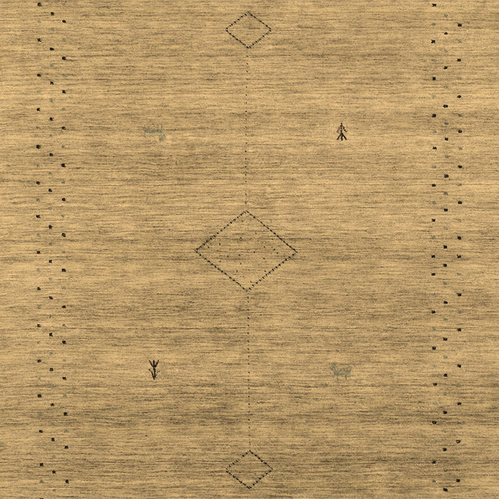 Abstract Brown Contemporary Rug, con2363brn