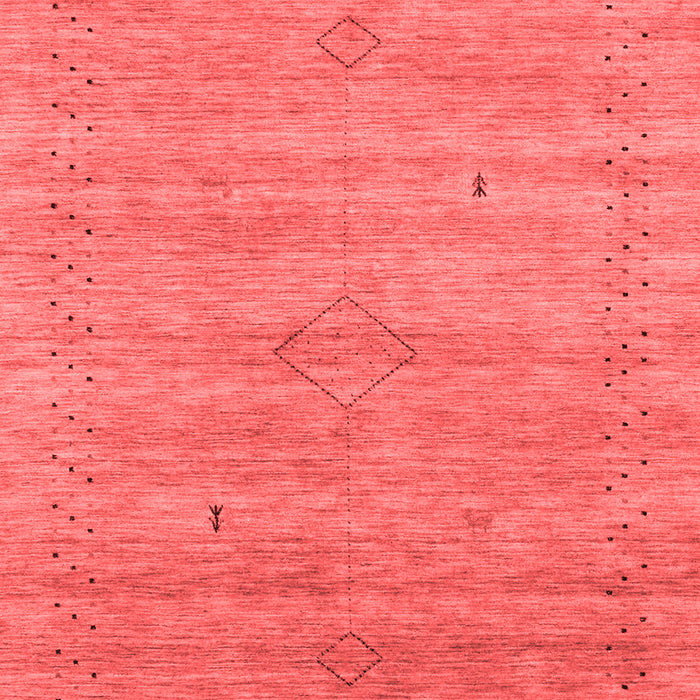 Abstract Red Contemporary Area Rugs