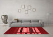 Contemporary Red Washable Rugs