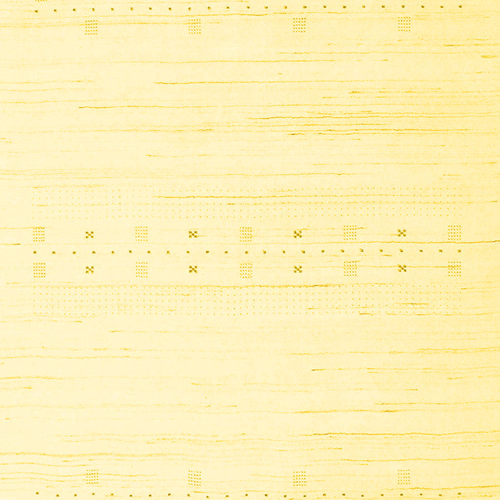 Solid Yellow Modern Rug, con2365yw