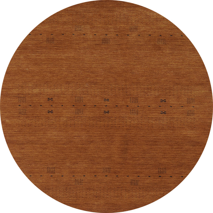 Round Machine Washable Abstract Light Blue Contemporary Rug, wshcon2366lblu