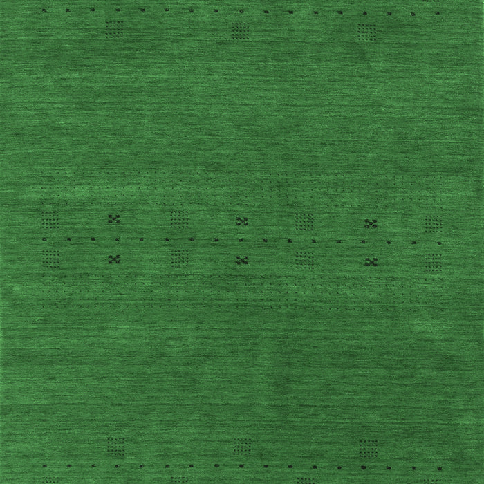 Machine Washable Abstract Emerald Green Contemporary Area Rugs, wshcon2366emgrn