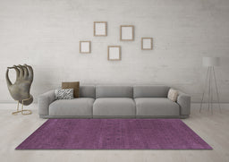 Machine Washable Abstract Blue Contemporary Rug in a Living Room, wshcon2366blu