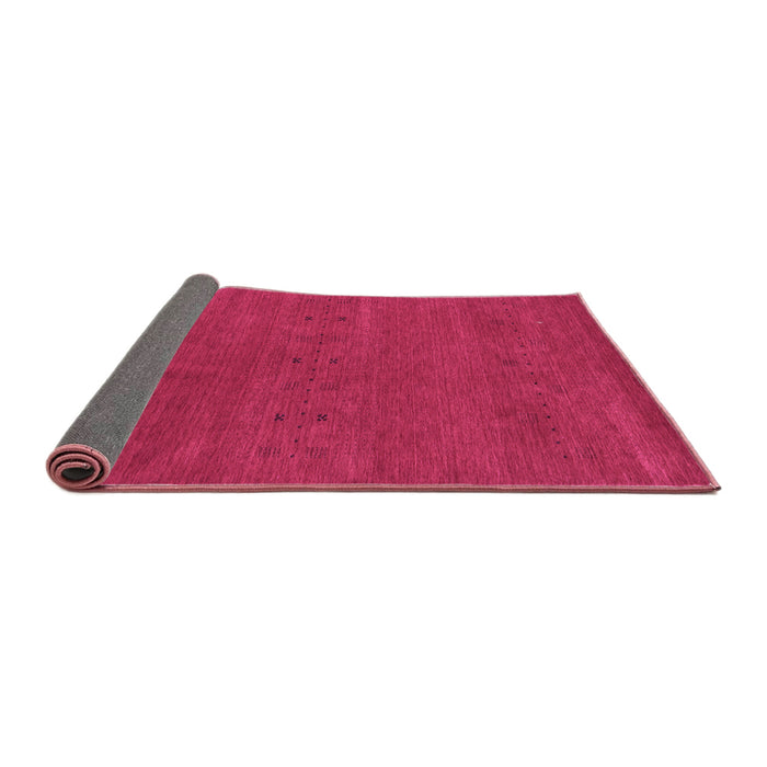 Sideview of Abstract Purple Contemporary Rug, con2366pur