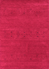 Abstract Pink Contemporary Rug, con2366pnk