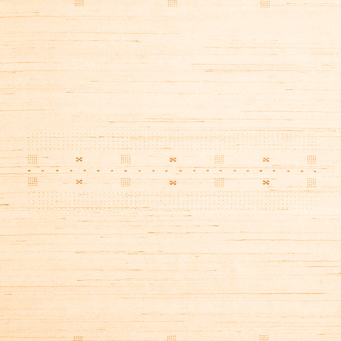 Serging Thickness of Machine Washable Solid Orange Modern Area Rugs, wshcon2367org