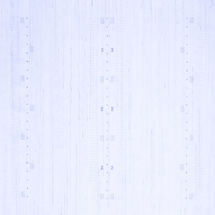 Square Machine Washable Solid Blue Modern Rug, wshcon2367blu